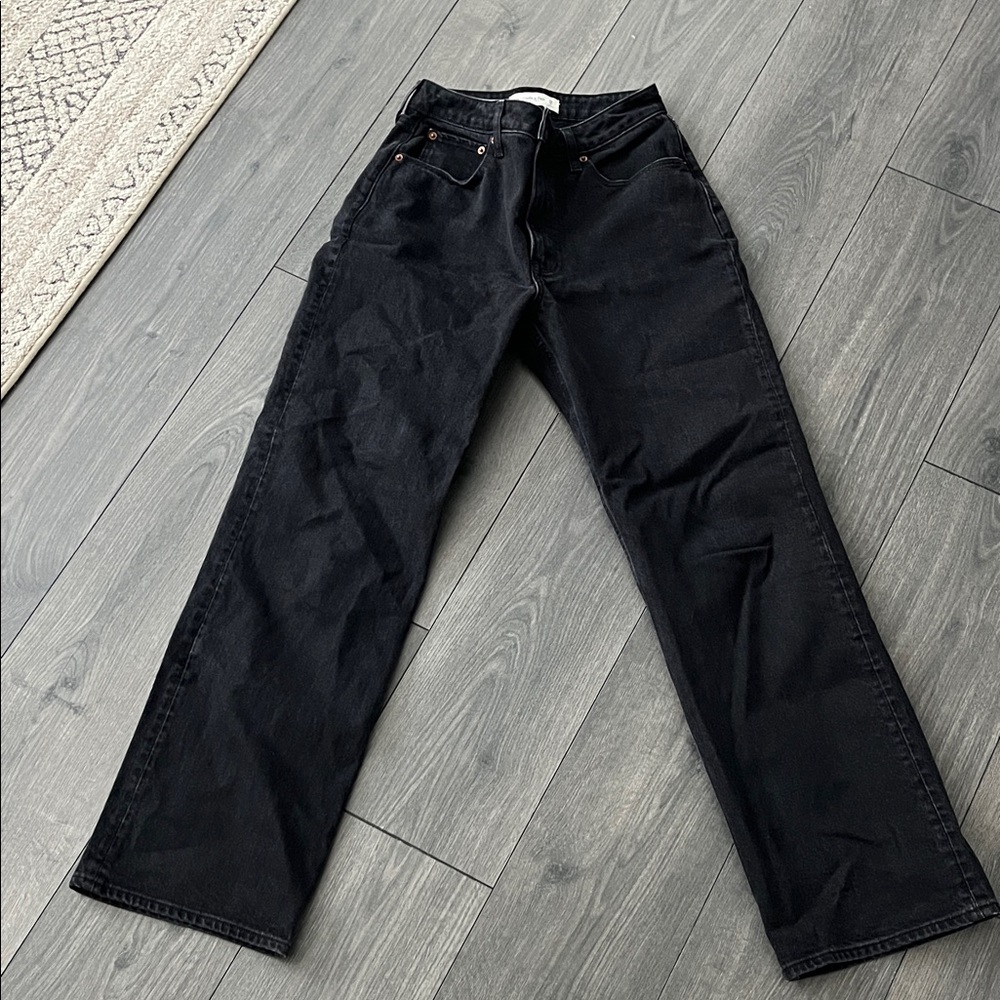 90s Relaxed High Rise Curve Love Abercrombie & Fitch